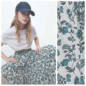 ZARA Smocked Kiara Skirt